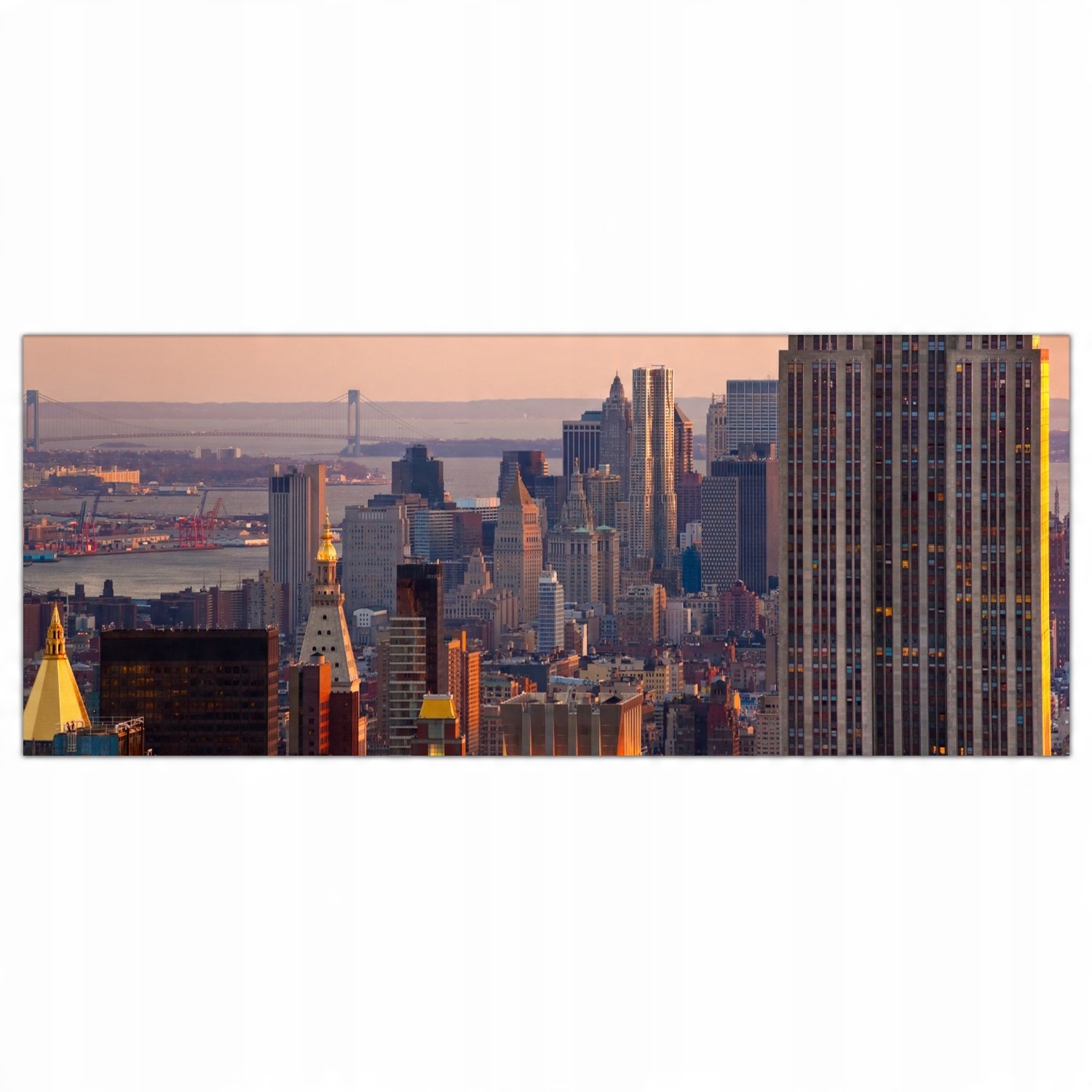 

Obraz Szklany Foto-obraz Manhattan Miasto 125x50