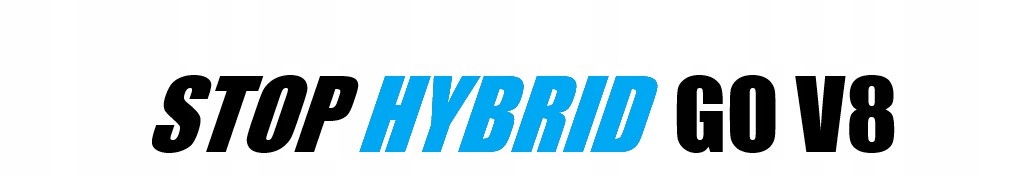 

Naklejka Na Samochód Stop Hybrid Go V8