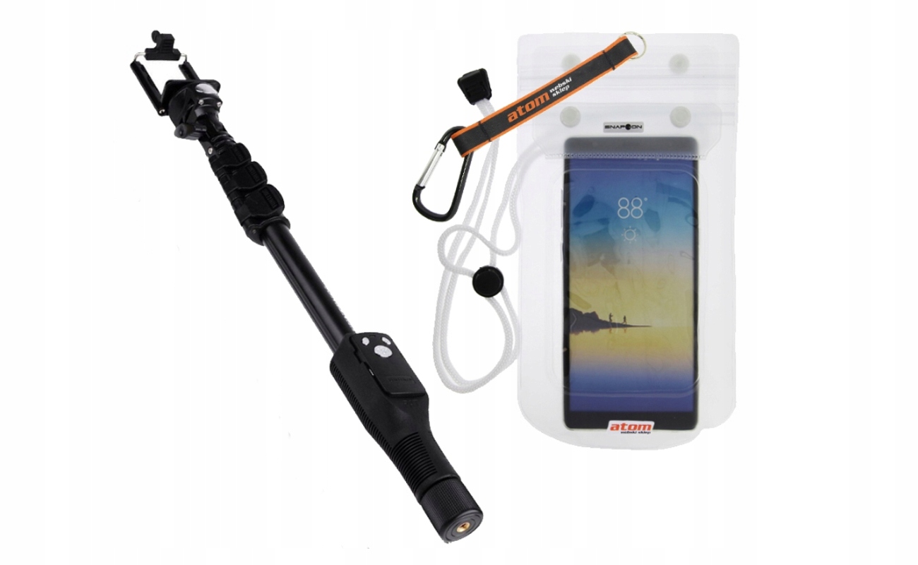 

Kij Selfie Bluetooth do aparatów i telefonów+etui