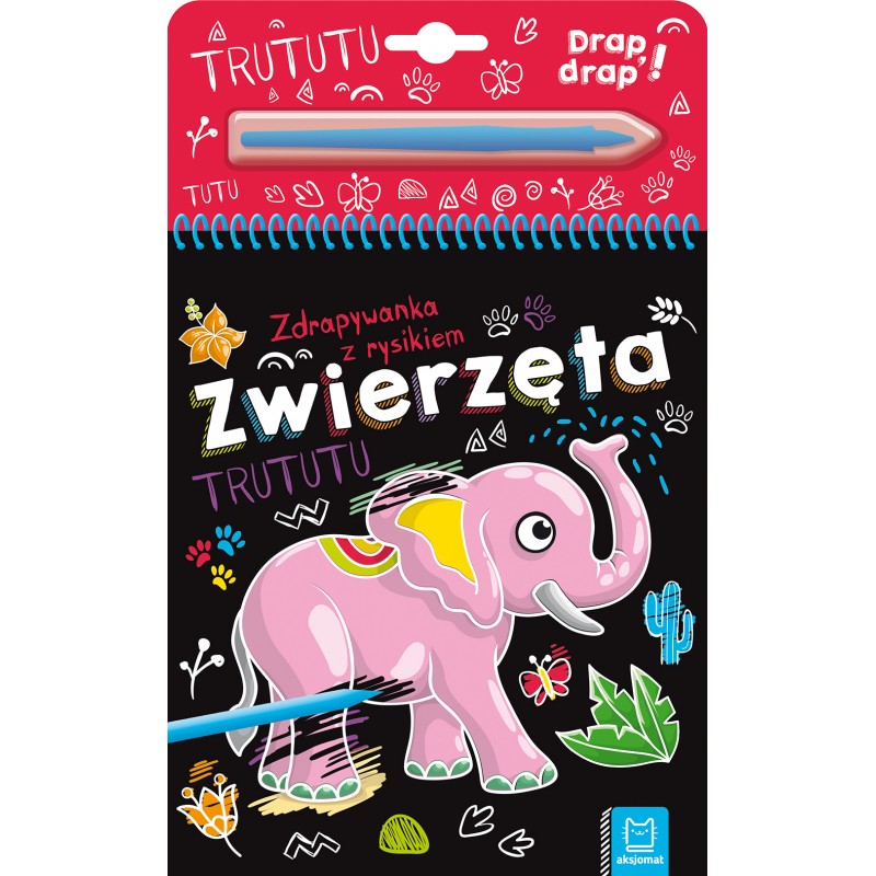 

Zwierzęta Zdrapywanka z rysikiem Wydrapywanka