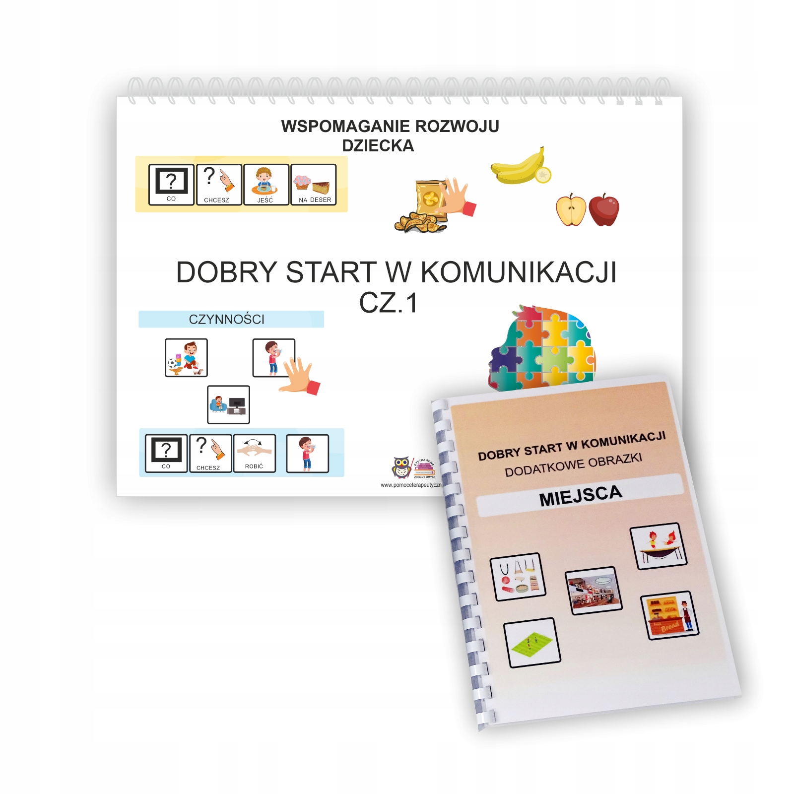 

Dobry start w komunikacji cz1 Książeczka Miejsca
