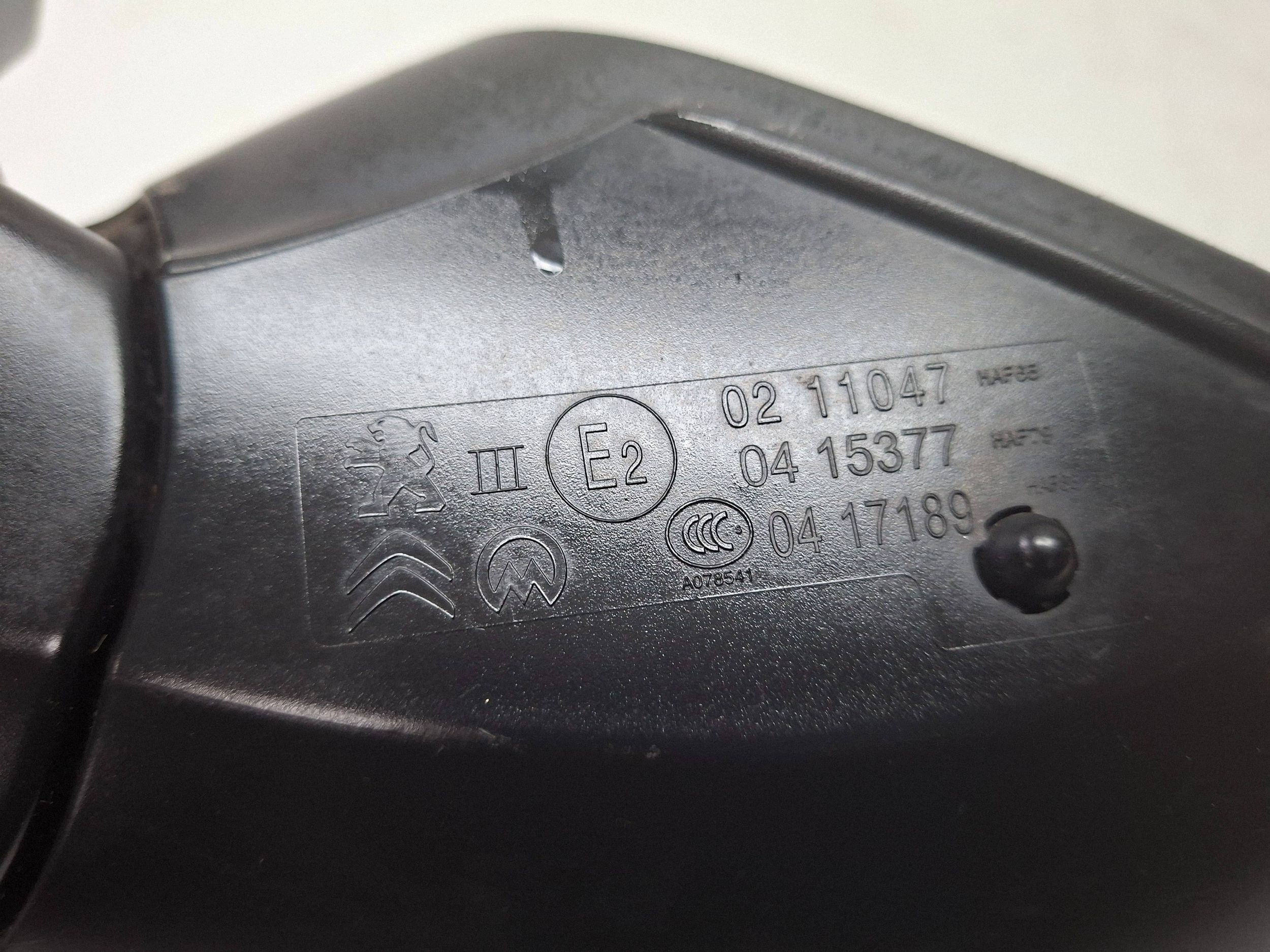 tükör jobb 8 PIN CITROEN C3 III 2016