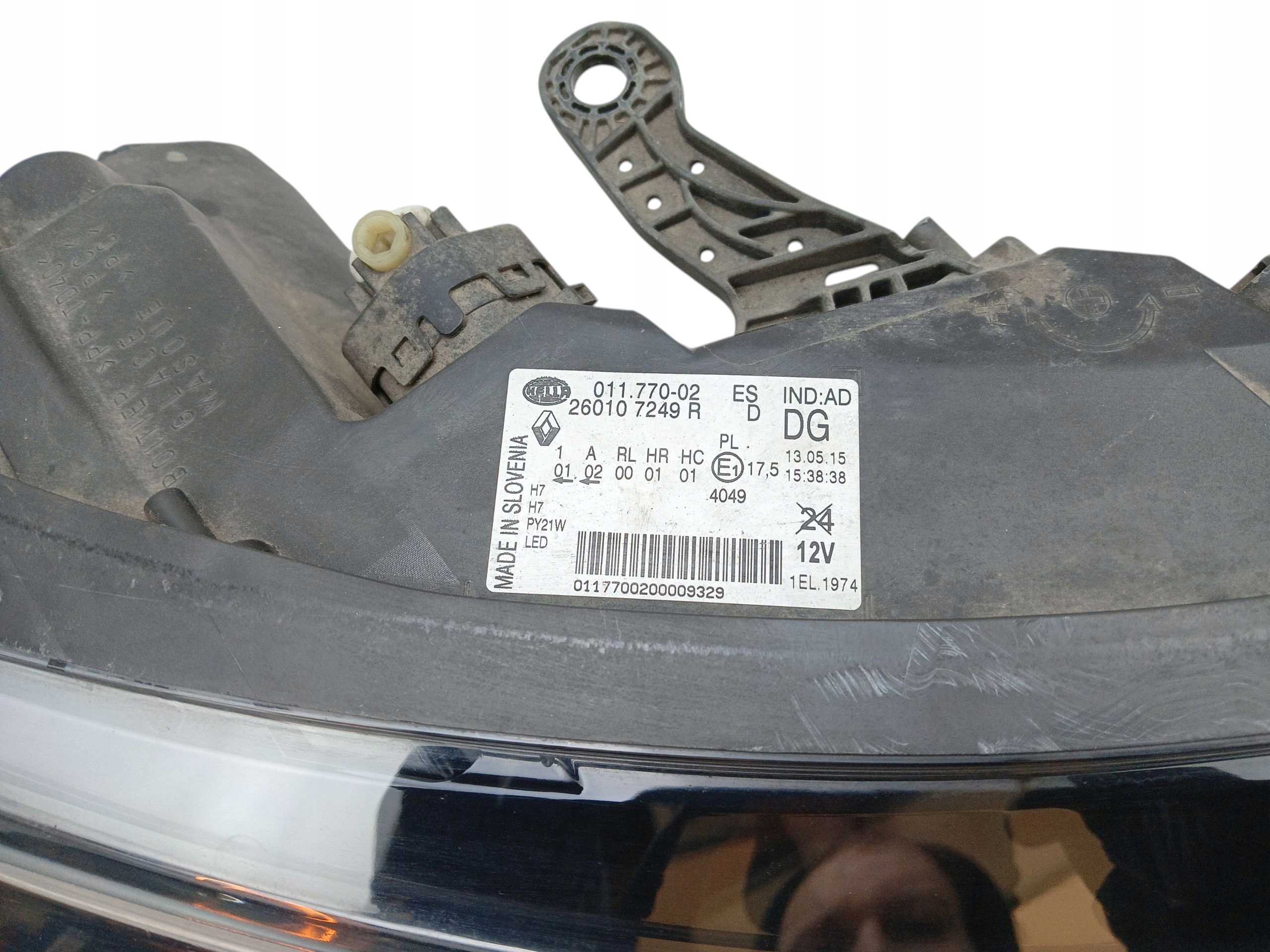 light REFLEKTOR right front RENAULT KADJAR (15-18) 260107249R EU