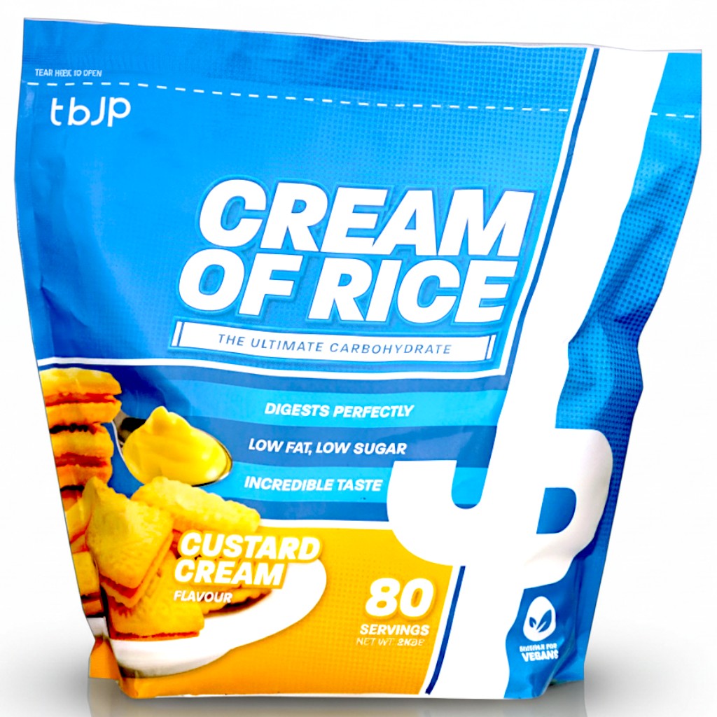 Rýžový krém bez cukru Tbjp Cream of Rice Custard Cream 2 kg sacharidy