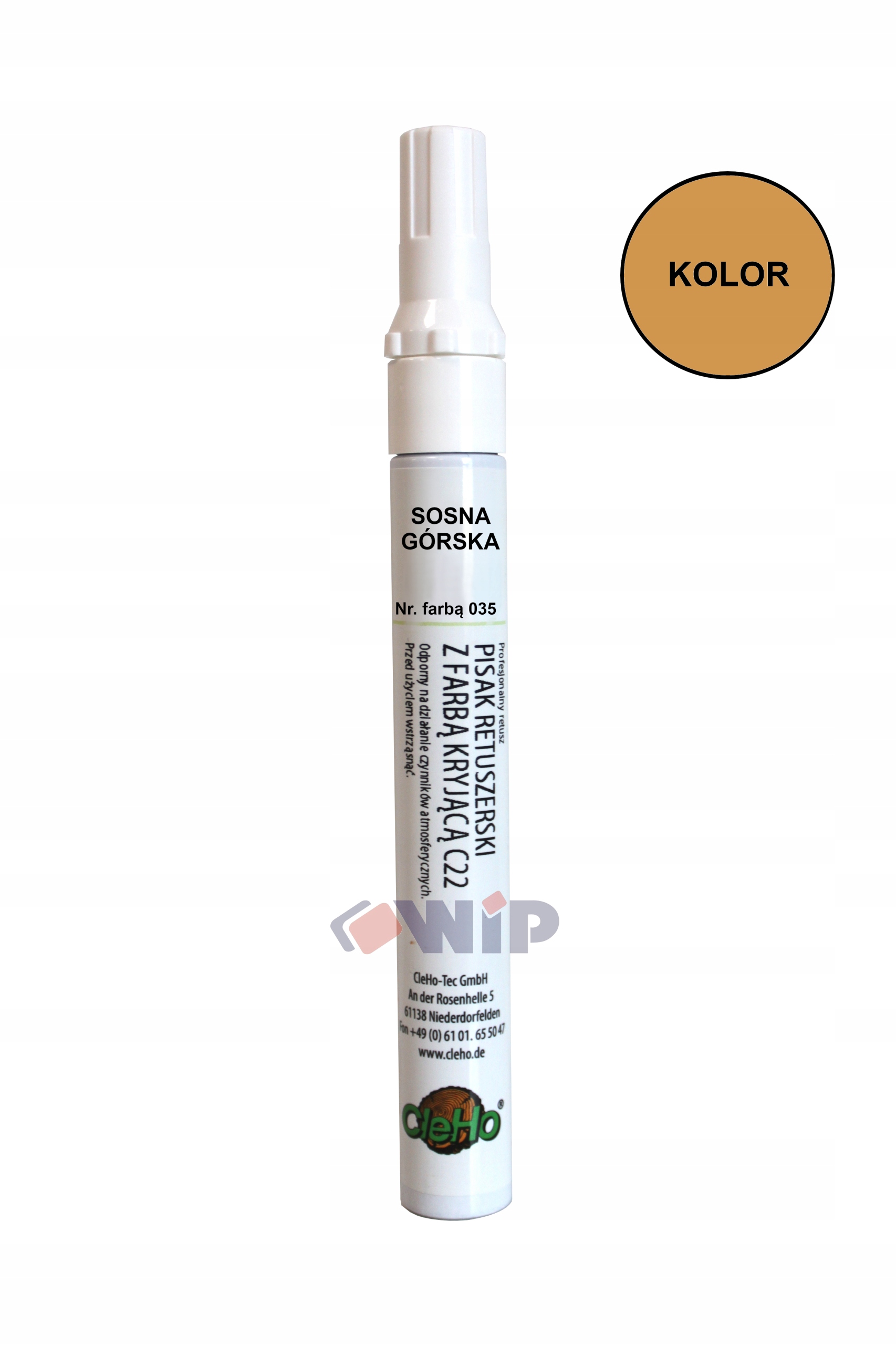 

Pisak retuszerski do naprawy mebli, sosna górska