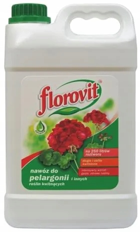 

Nawóz płynny do pelargonii 3kg Florovit