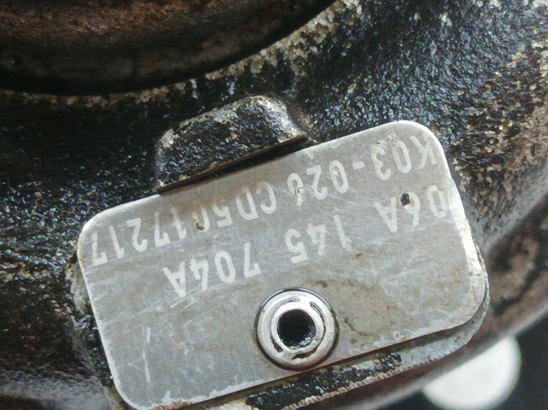 turbo 06A145704A 1.8 20V Audi A3 e (1996-2003) 8L