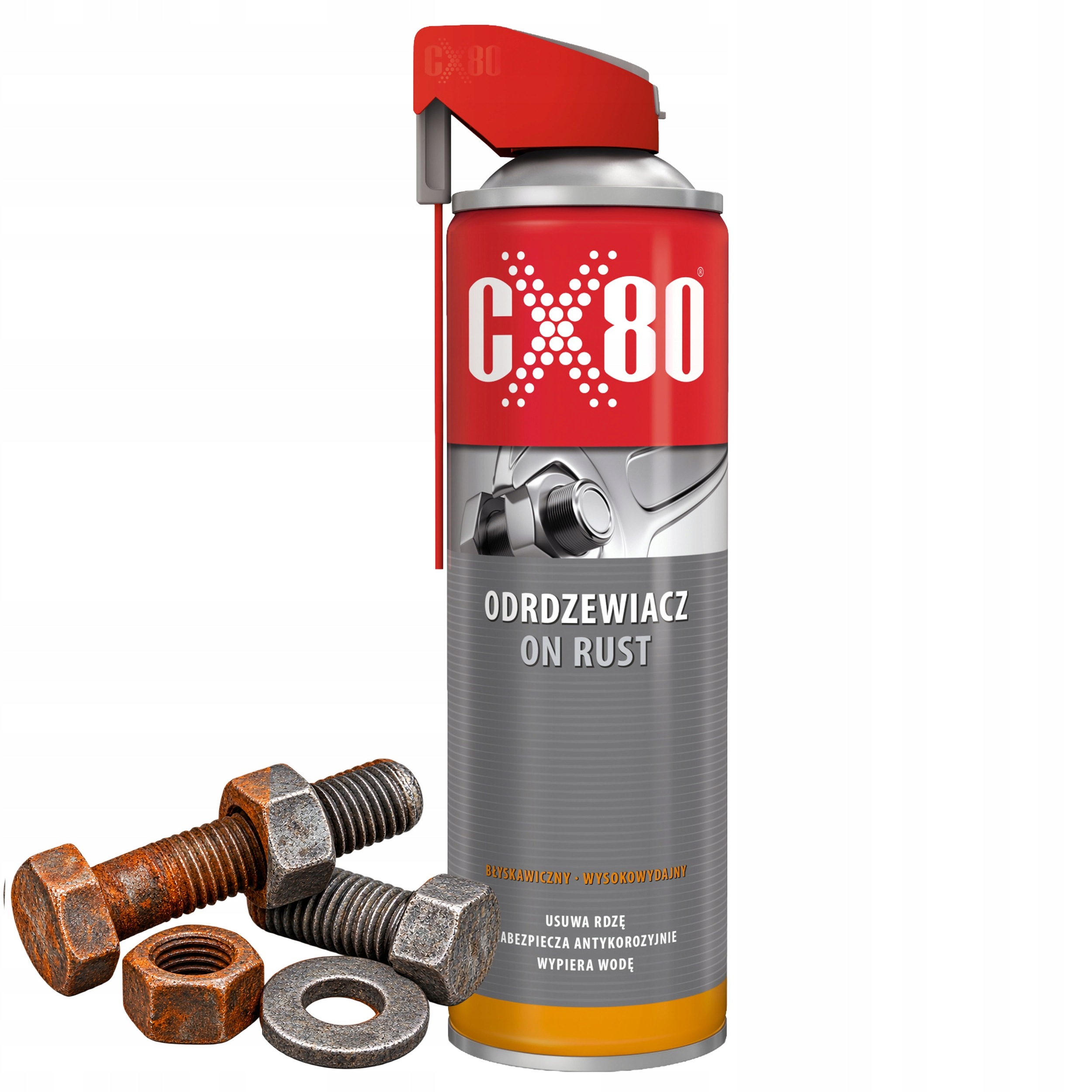 CX-80 On Rust odrdzewiacz preparat antykorozyjny 500ml Duo Spray