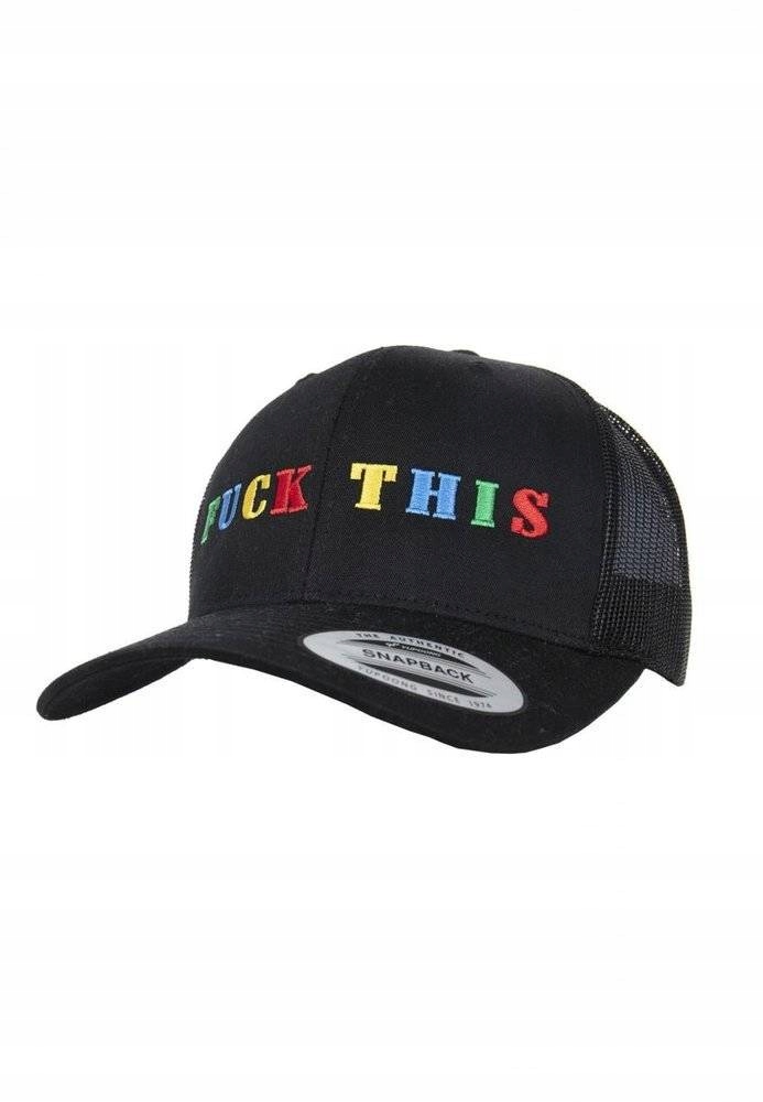 

Czapka Mister Tee z daszkiem czarna snapback