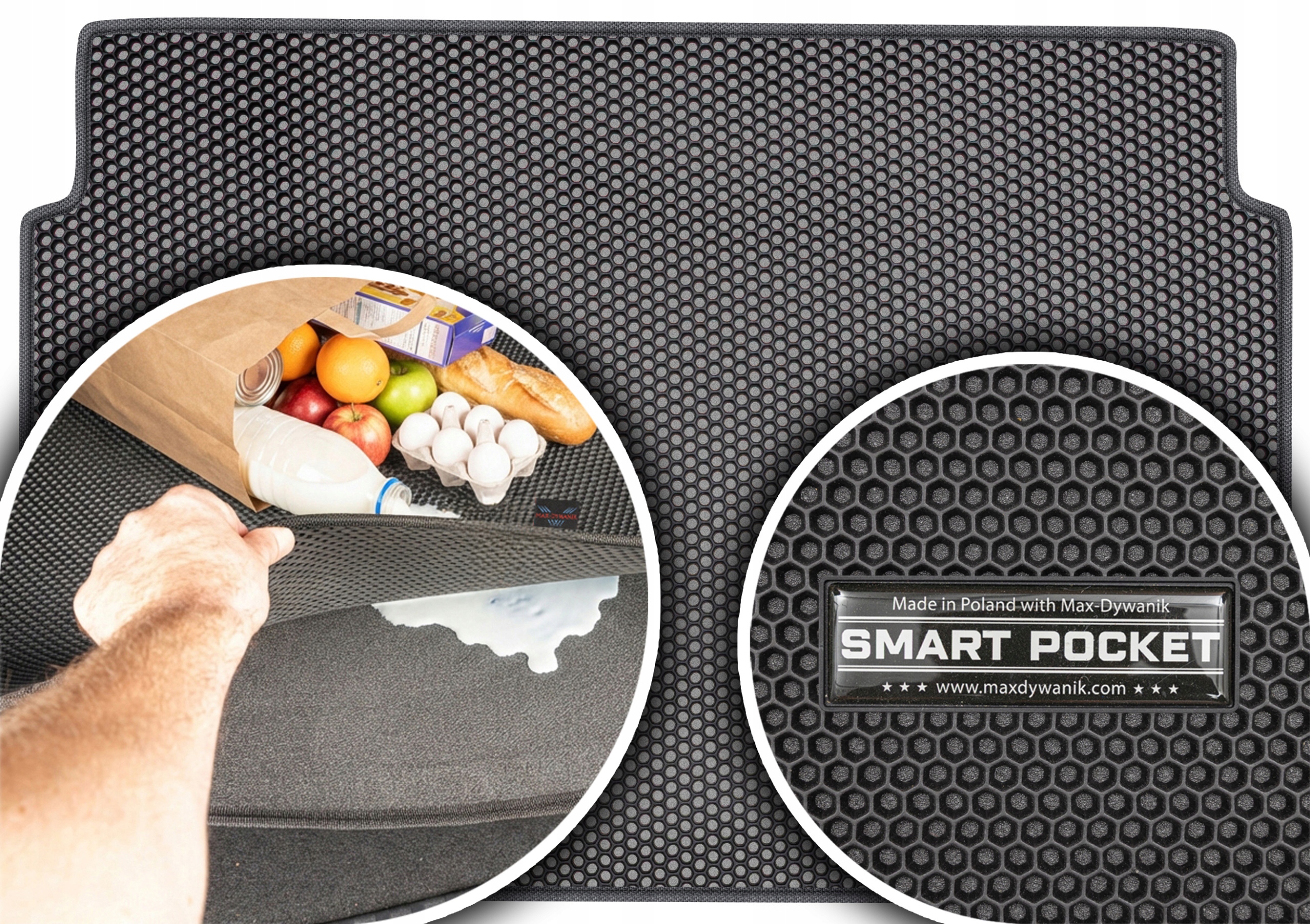 Citroen C4 Picasso I 5os 2006-2013 Vložka do zavazadlového prostoru Eva Smart Pocket