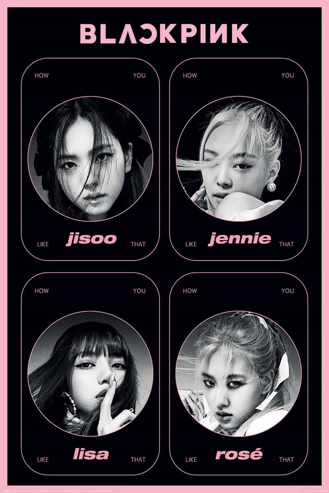 

Plakat Black Pink How You Like That 61x91,5 cm