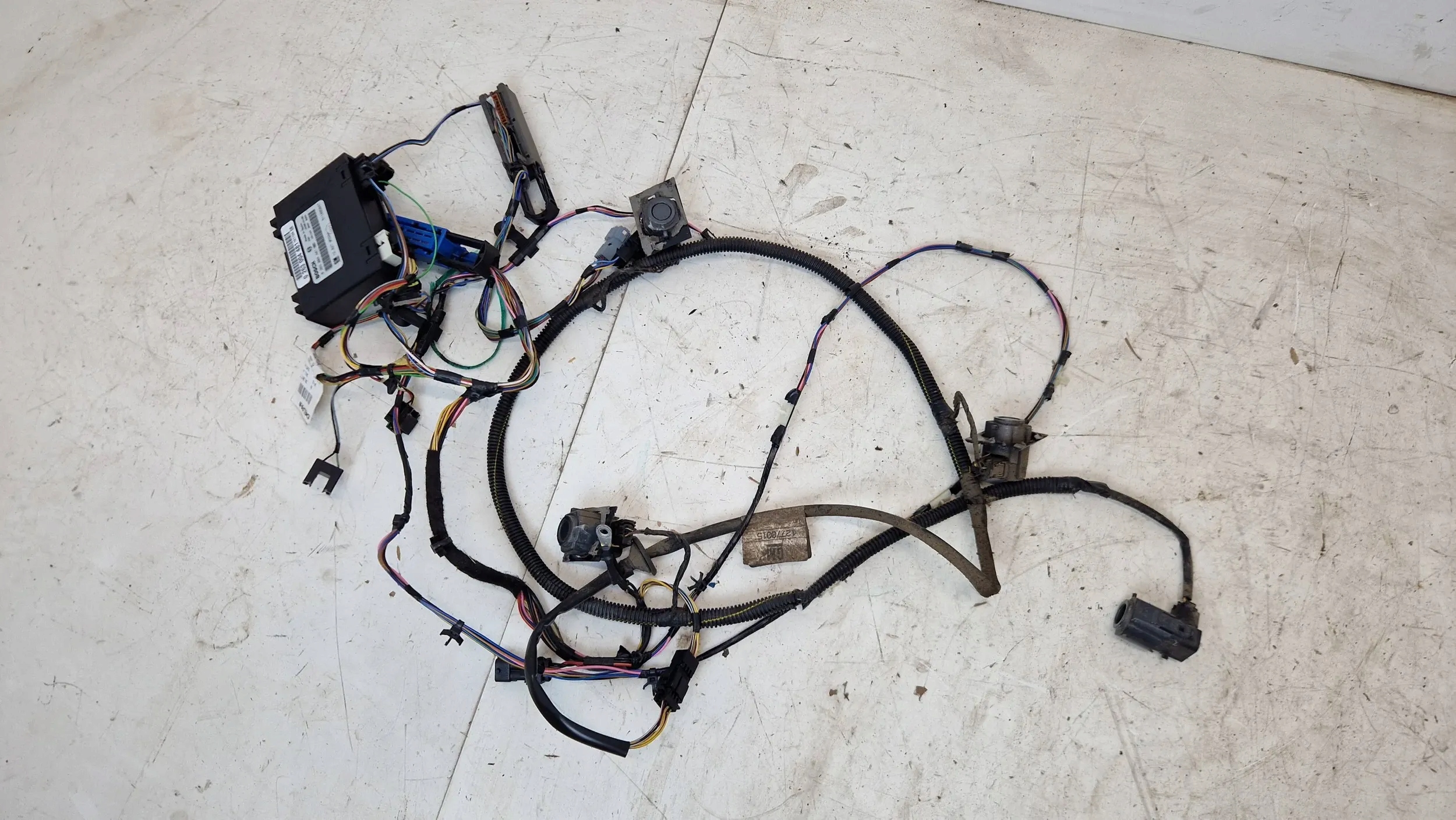 WIĄZKA CZUJNIKI PARKOWANIA PARKTRONIC PDC KOMPLET SAAB 93 9-3 CABRIO