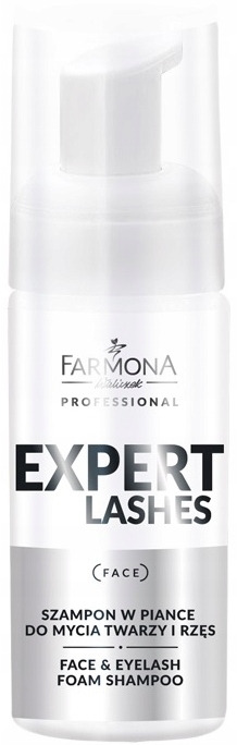 Szampon w Piance do Mycia Sztucznych Rzęs oraz Twarzy FARMONA 100ml