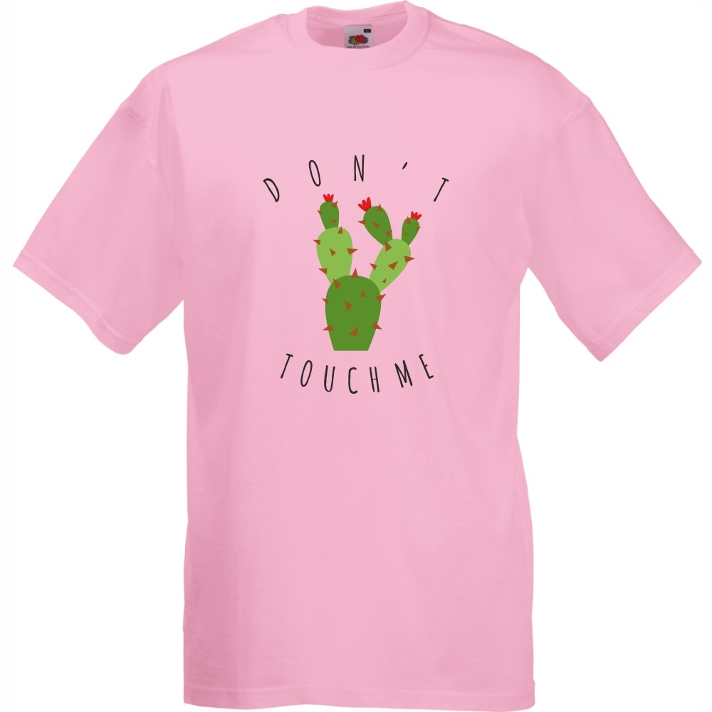 

Koszulka don't touch kaktus XXL różowa