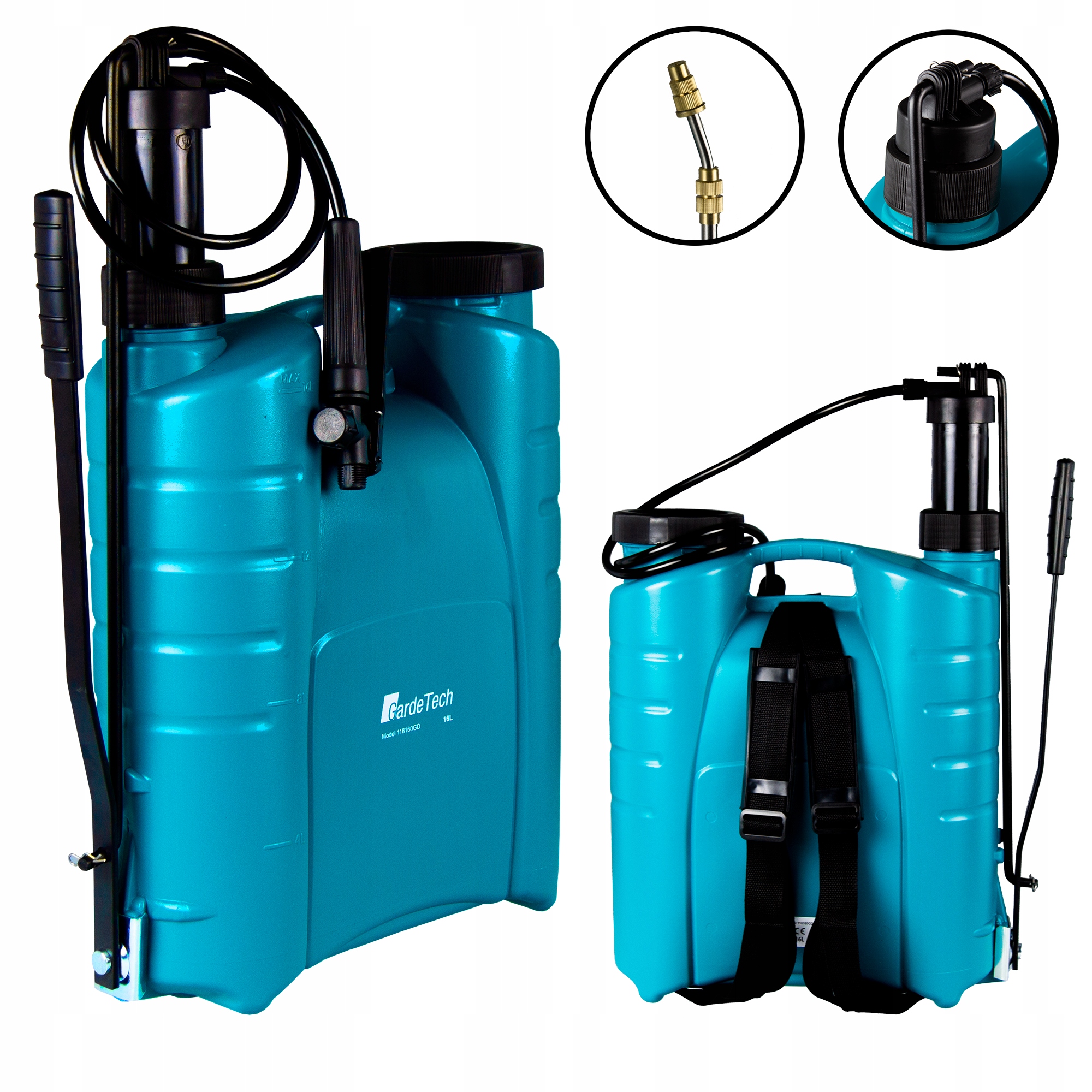 

Opryskiwacz ciśnieniowy GardeTech 118160GD 16L