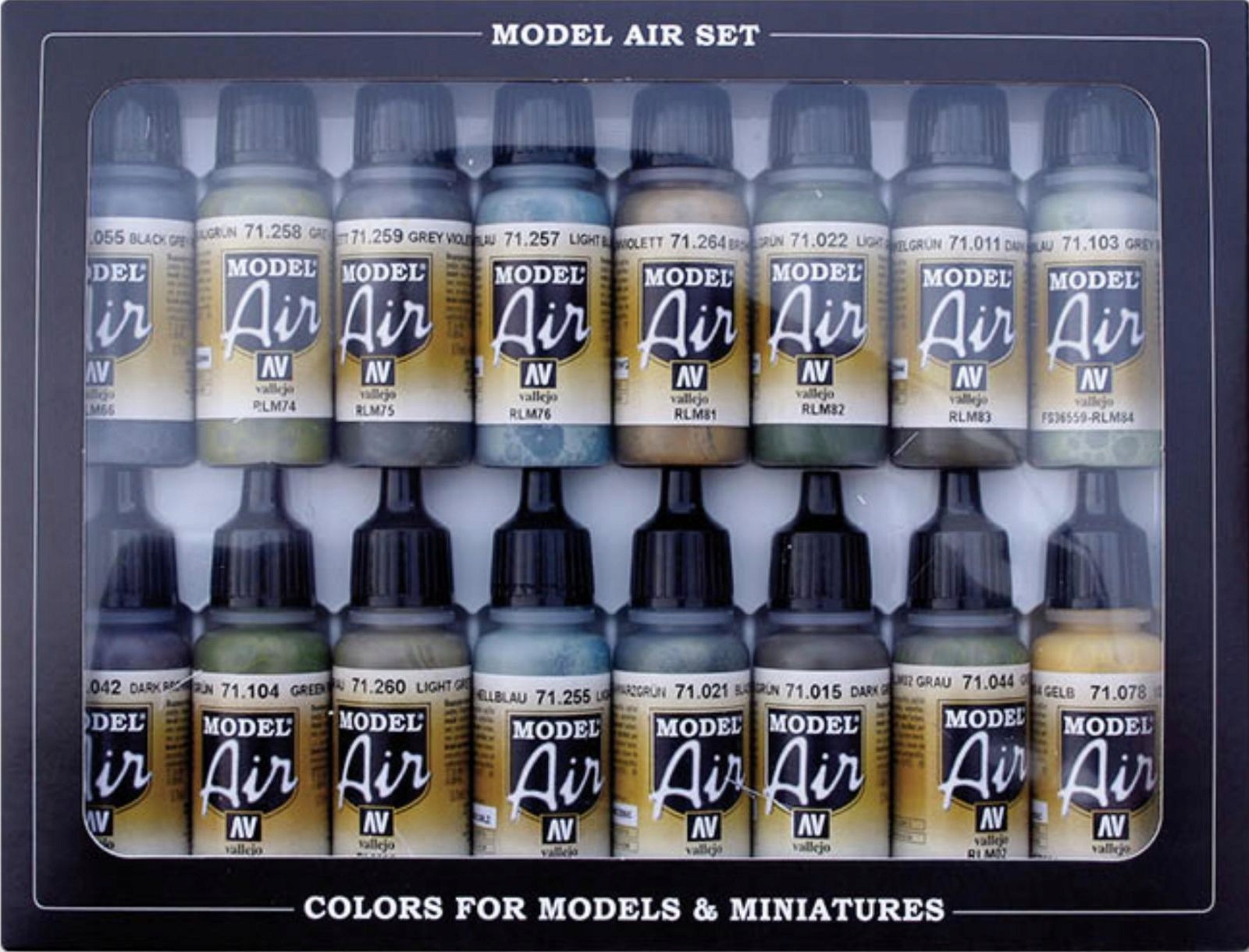 Vallejo: 71.193 Model Air Barvy Rlm (16X17 ML)