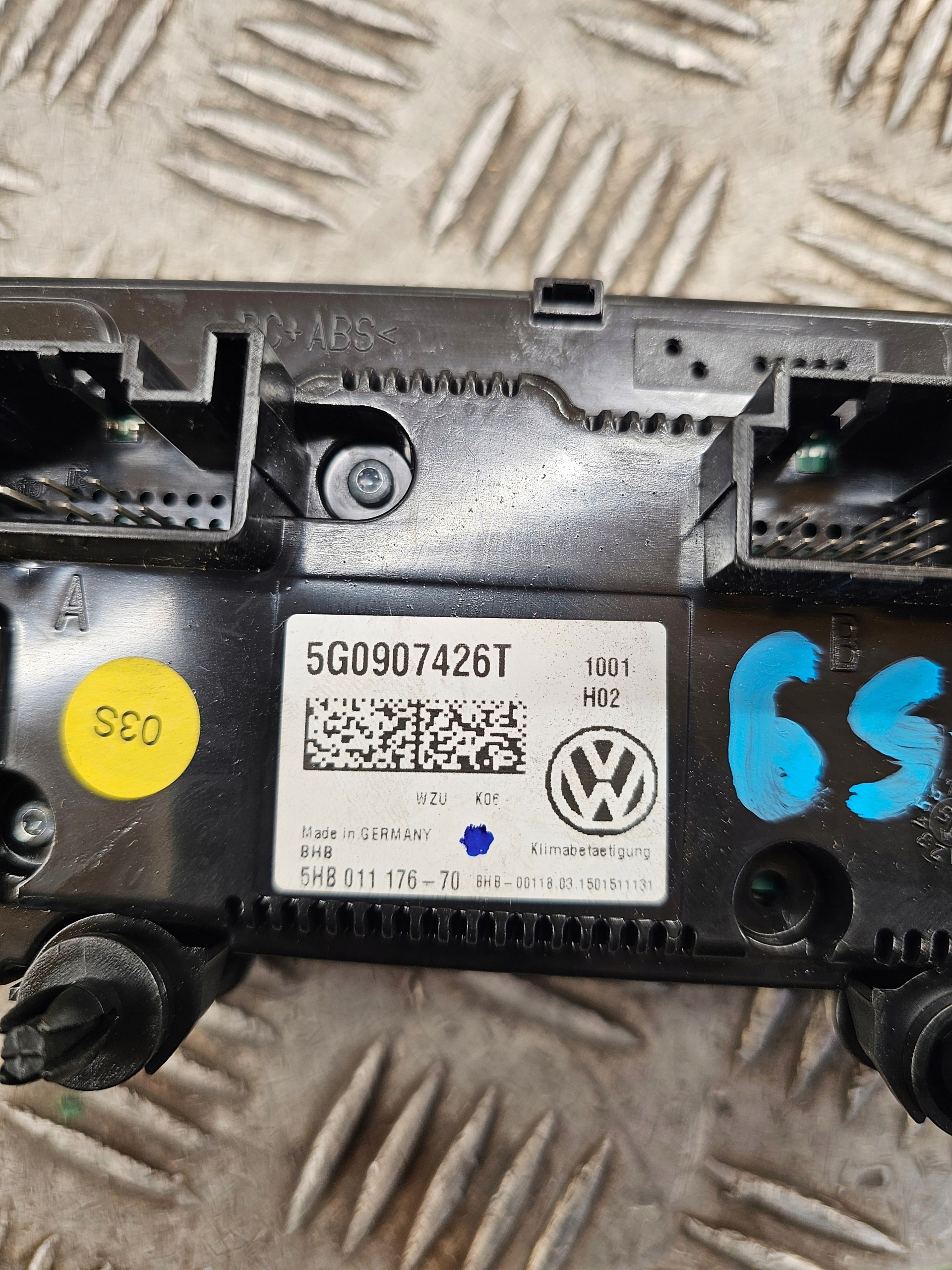 VW PASSAT B8 comandi clima bocchette 5G0907426T