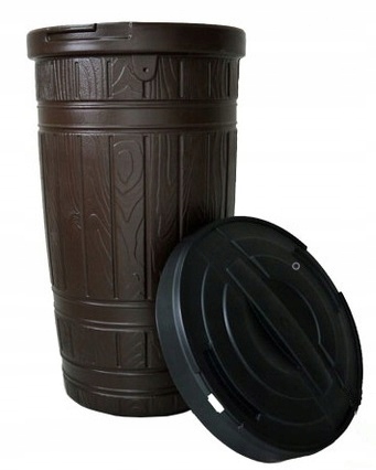 Beczka Nádržka Na Dažďovú Vodu 265 L Veľká Na Záhradu Woodcan Vodotesná