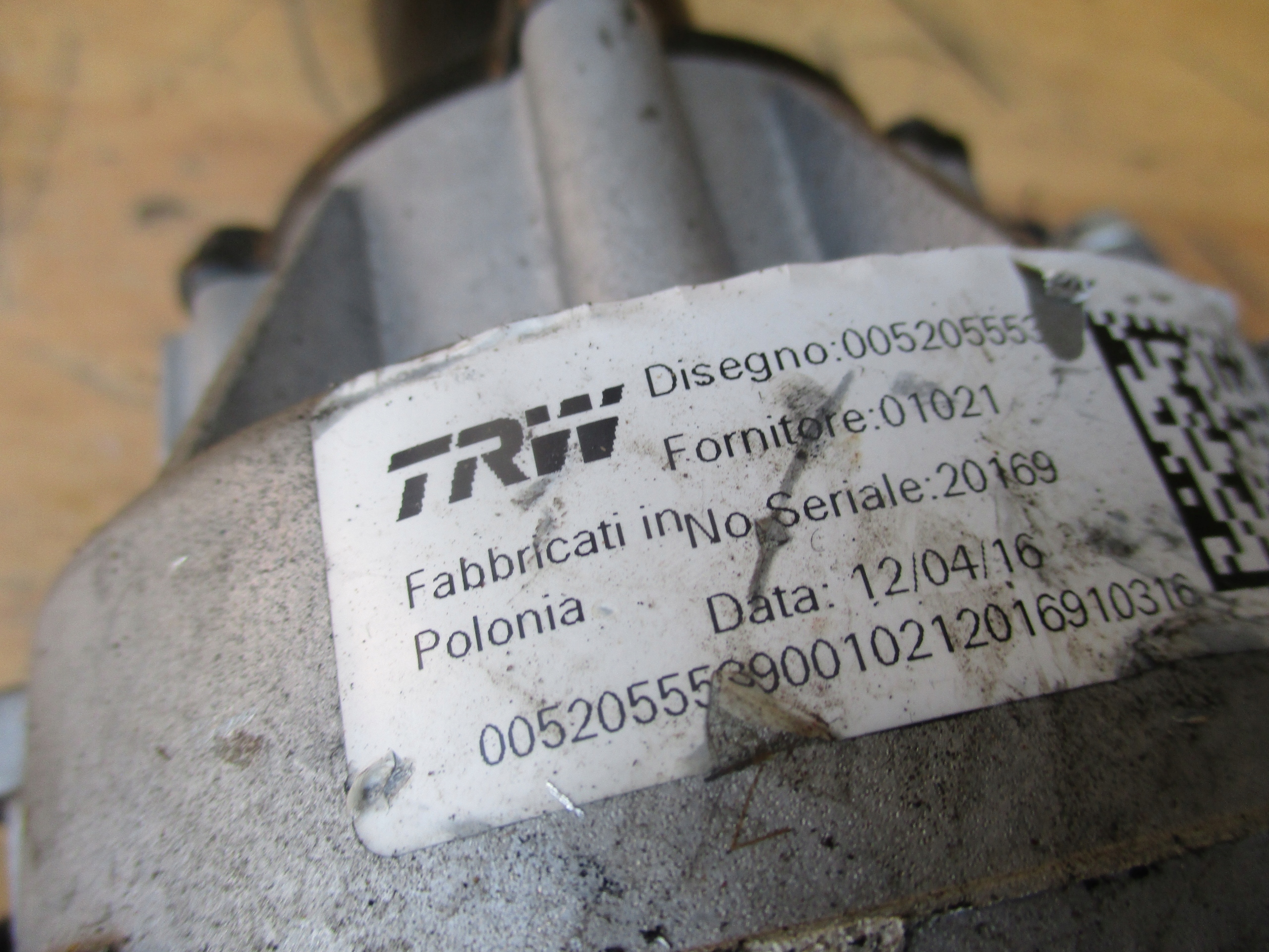 control electrics Jeep Renegade 00520555390