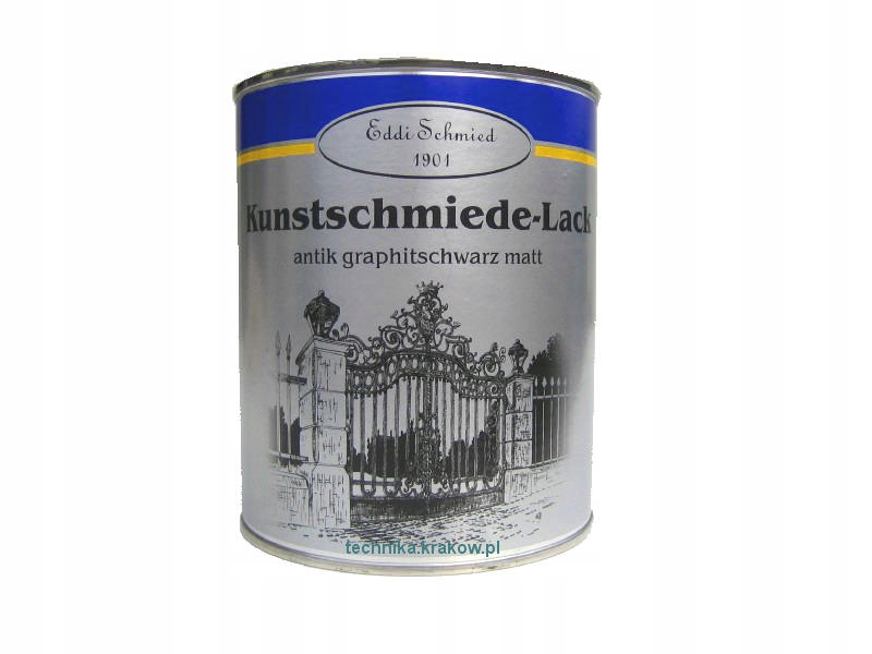 Alkydová farba na kov, štruktúrovaná 5 l Antický grafit Eddi Schmied