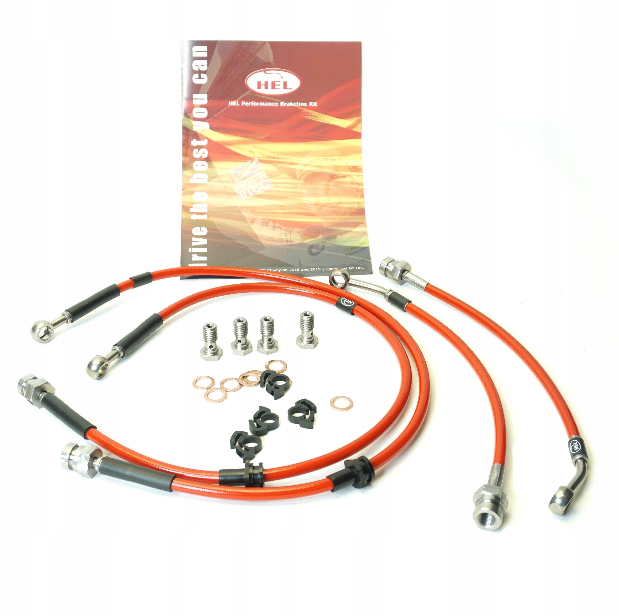 PRZEWODY HAMULCOWE W OPLOCIE MERCEDES A KLASA