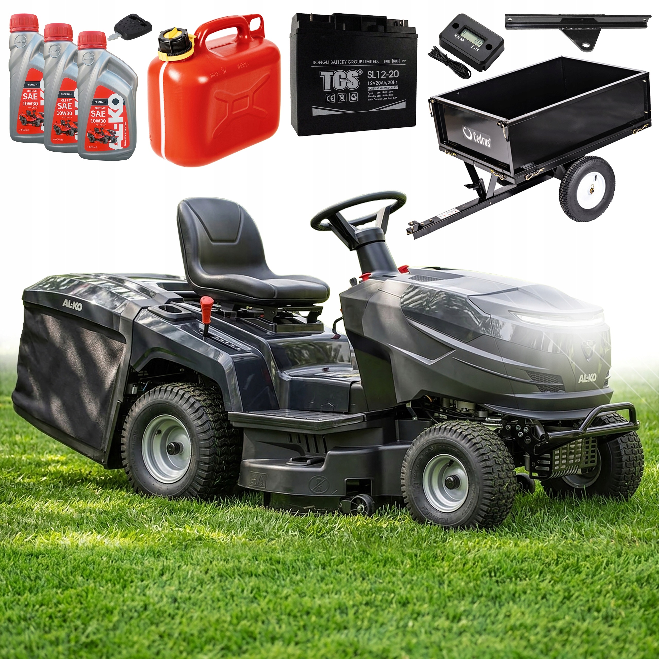 Traktor Ogrodowy Al-ko T13-86.6 M-a Easy 9,8 Km 86 cm Przyczepka 225 kg
