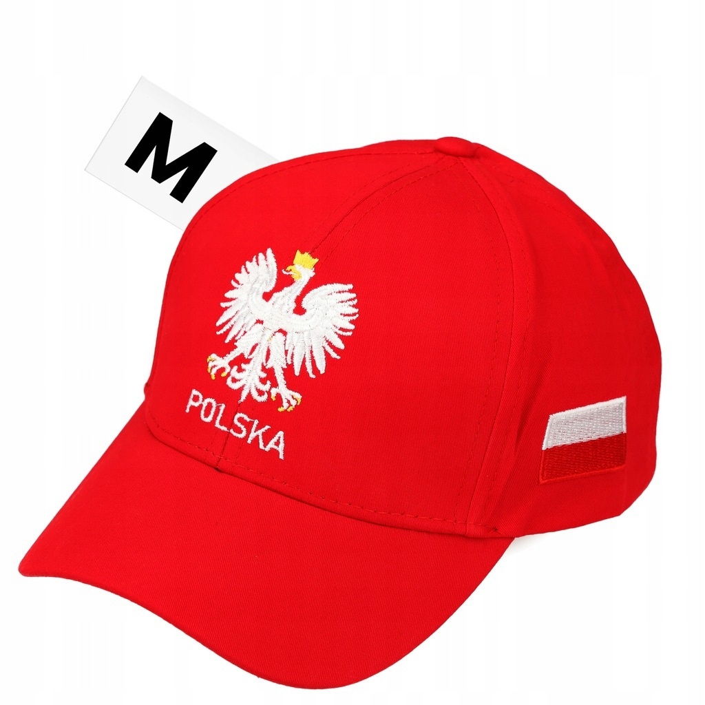 Czapka kibica z daszkiem polska bejsbolówka haft mała M