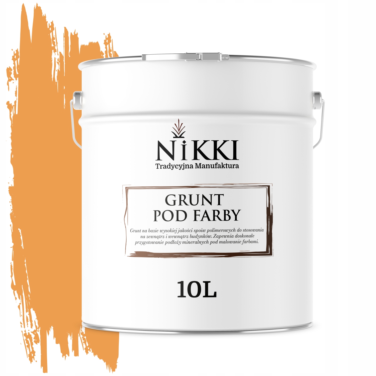 Základný Náter Pod Silikónovú Fasádovú Farbu 10L Oranžová F766