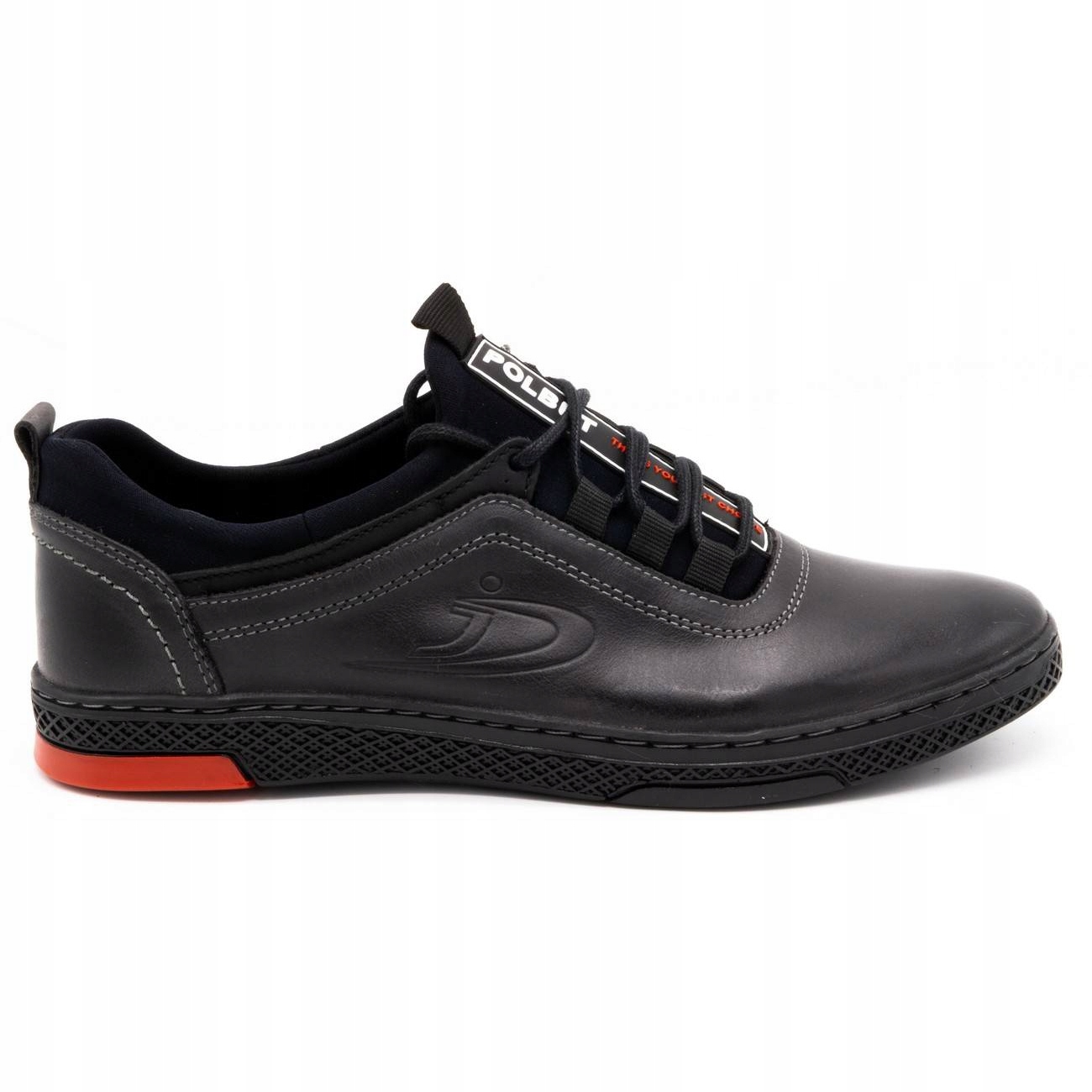 

Szare Skóra naturalna Buty Półbuty Polbut r.48