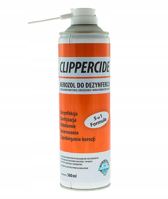 

Clippercide Aerosol Spray do dezynfekcji maszynek