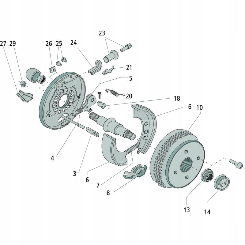 AL-KO Bęben hamulcowy