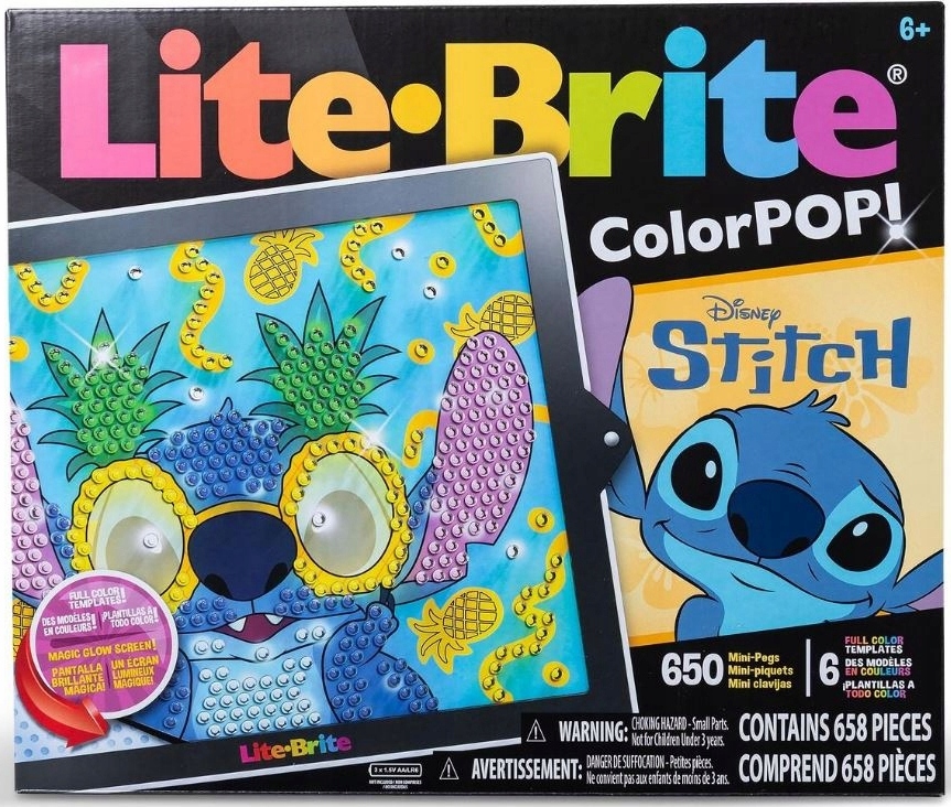 Lite Brite Zestaw ColorPop Stitch 02438 układanka