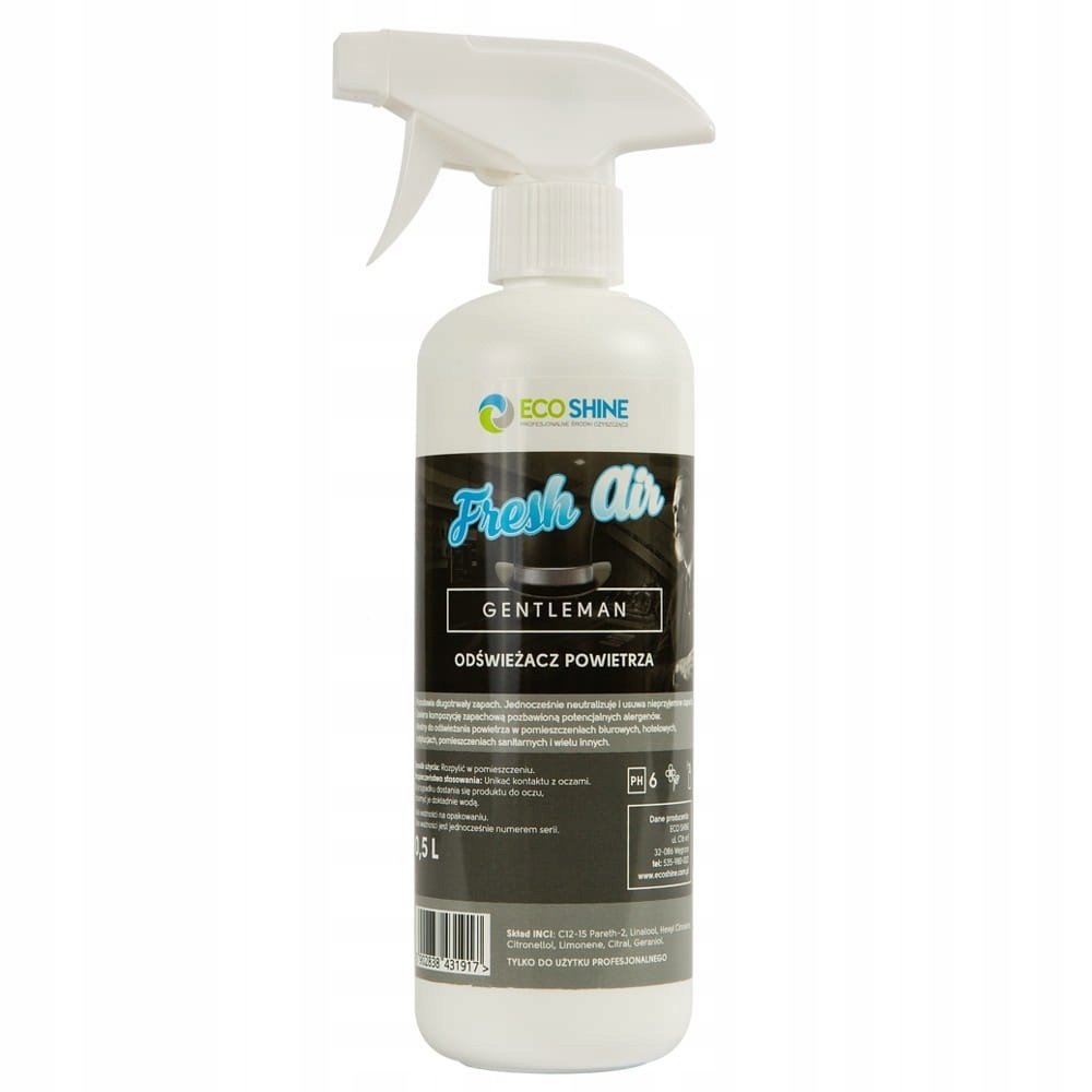 

Eco Shine Fresh Air Gentleman odświeżacz powietrza