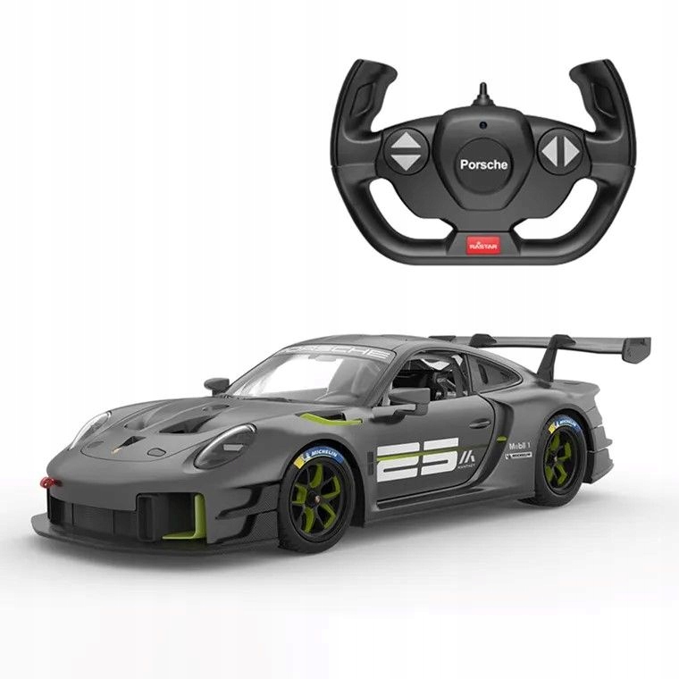 Samochód Zdalnie Sterowany Porsche 911 GT2 Rs Led Auto Rc Rastar Na Pilota