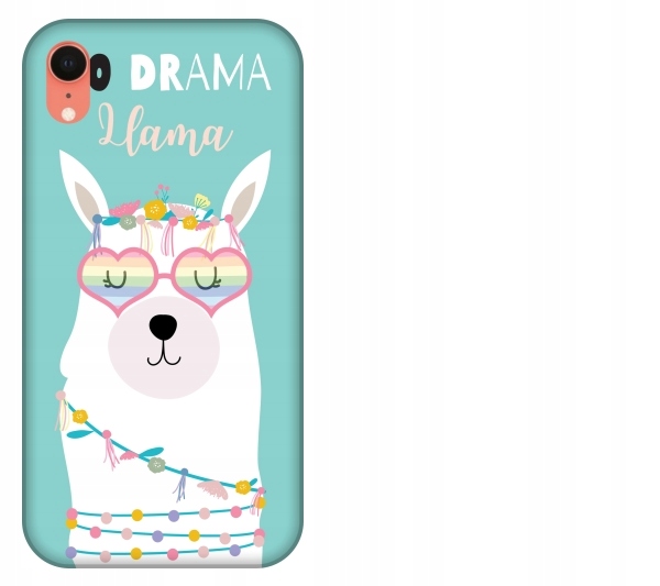 

Etui pokrowiec iPhone Xr No drama llama