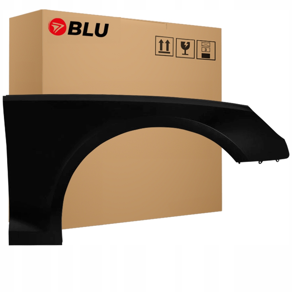 Blu Blatník Audi A4 B9 S4 LZ9Y pravý černý 19- přední lift PhantomSchwarz