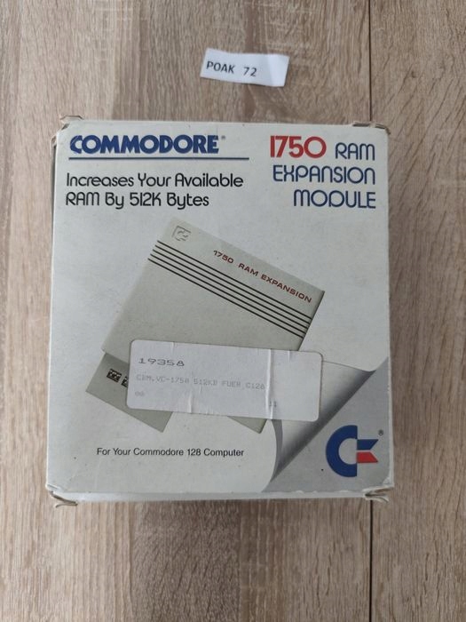 Commodore 1750 RAM Expansion Module