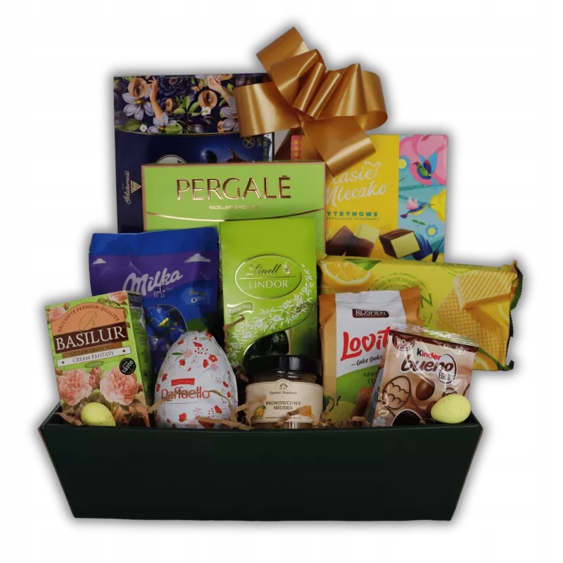 Levně Dárkový koš Velikonoční hostina Dárek na Velikonoce koše boxy