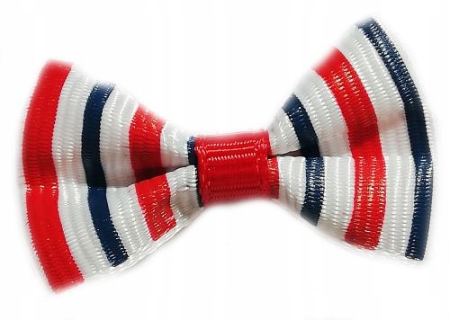 

Kokardki W Paseczki Kolorowe Gumki 2,2x3,5 cm