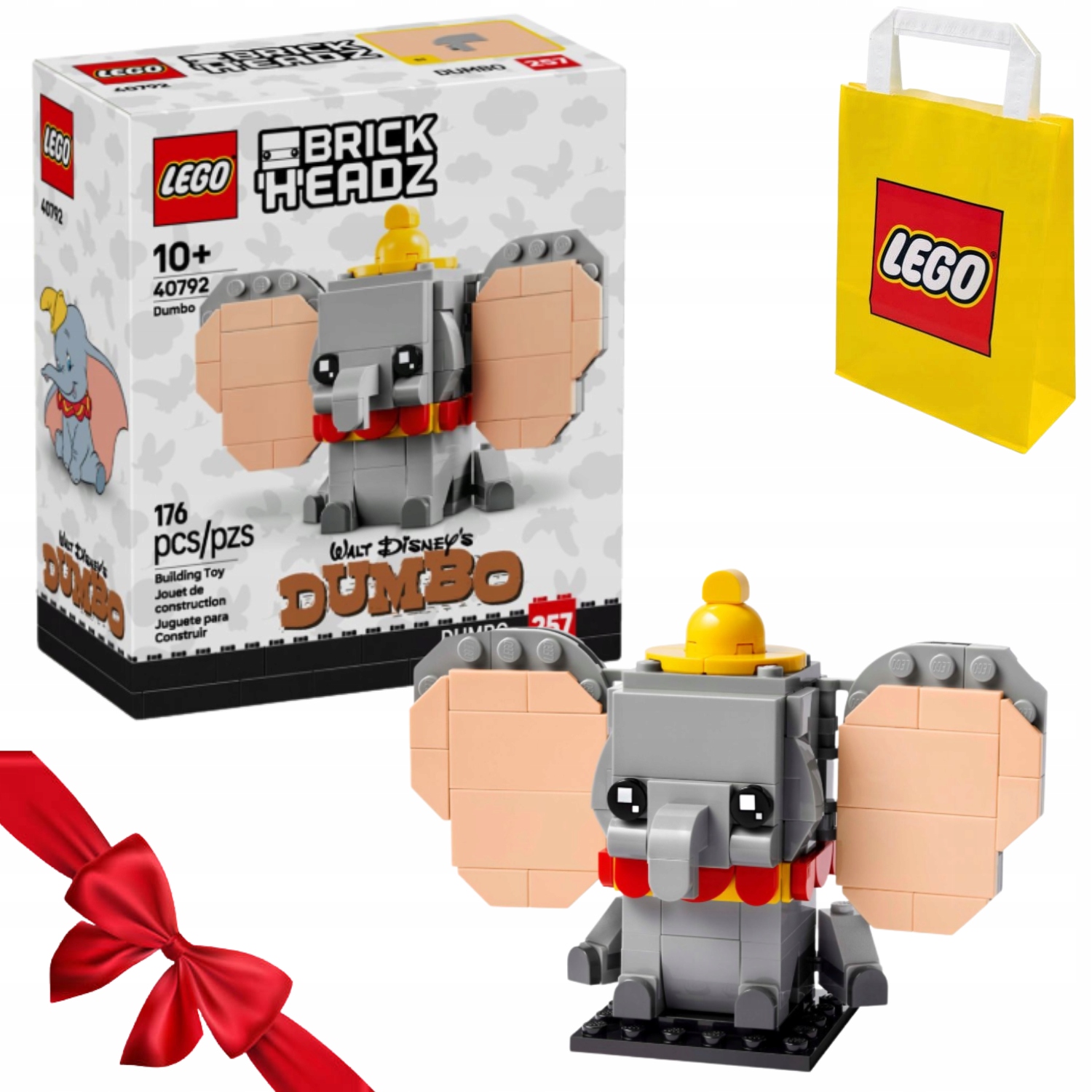 Zestaw Klocków Lego Brickheadz 40792 Dumbo plus torba Lego