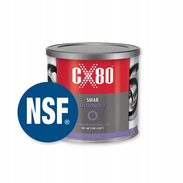 SMAR SILIKONOWY NSF H1 CX80 5 kg