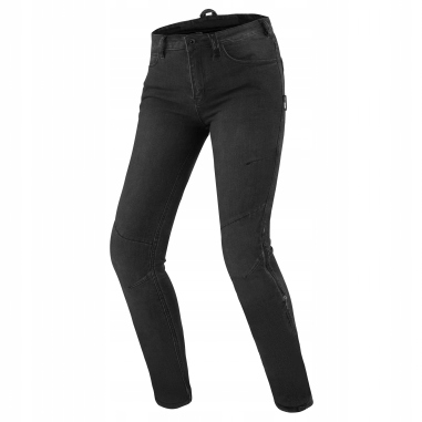 Motocyklové džínsové nohavice Shima Metro Lady Pnt Blk 24/32