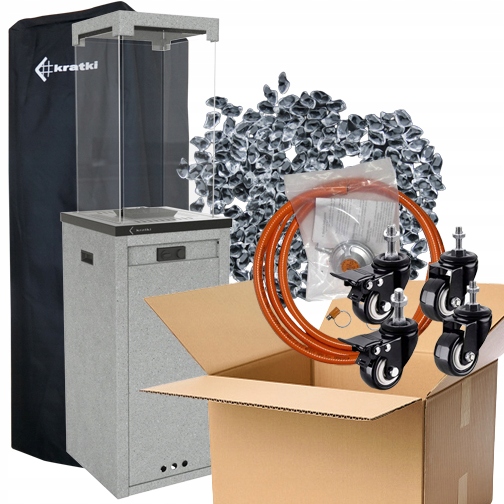 Patio Light Granito Kratki Obal Kameny