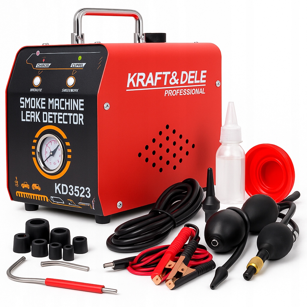 ДЫМОГЕНЕРАТОР ДЛЯ ПРОВЕРКИ ГЕРМЕТИЧНОСТИ И СИСТЕМ 12 В 20 л/мин 30 мл