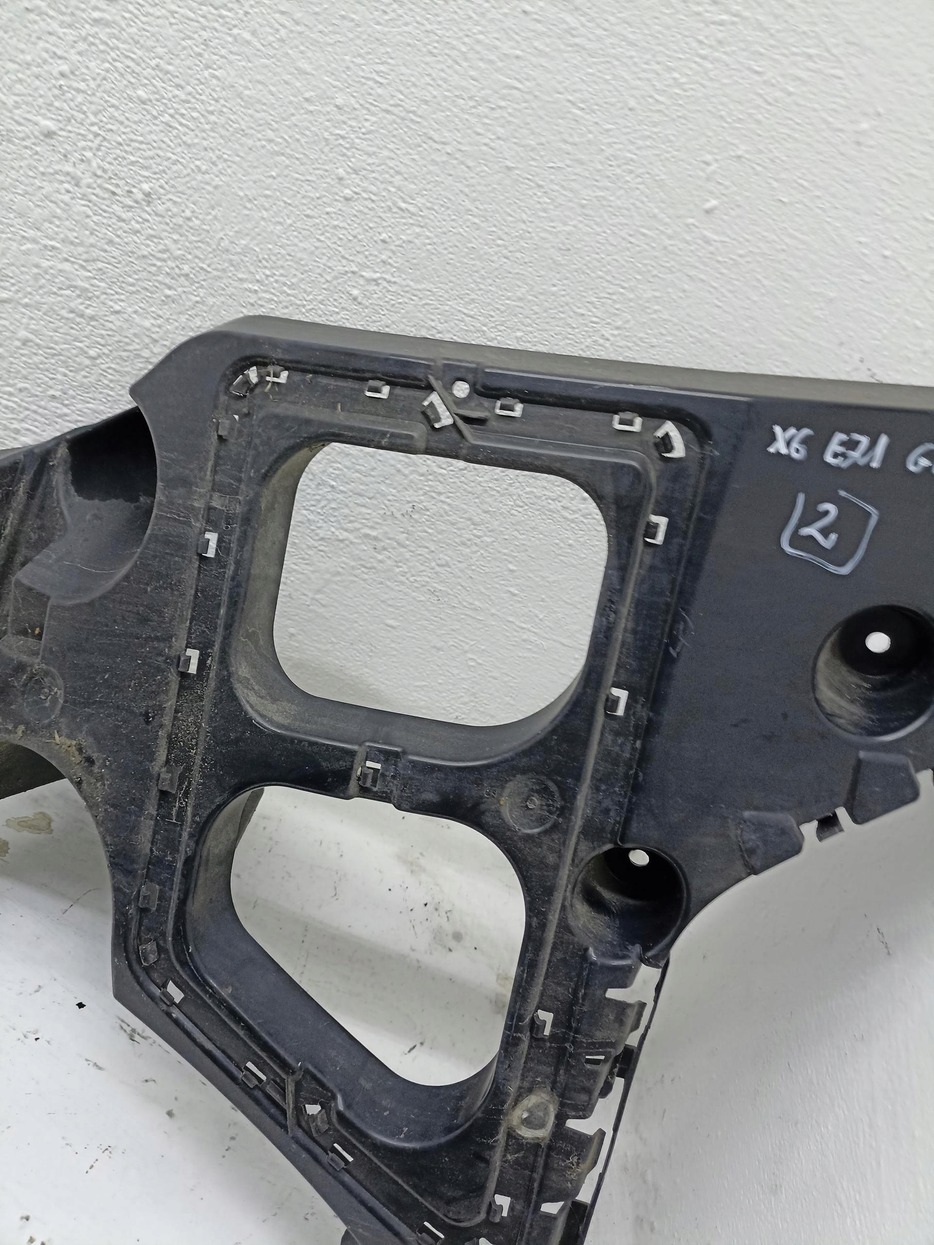 bumper bracket right rear part m-packet BMW X6 E71 LCI