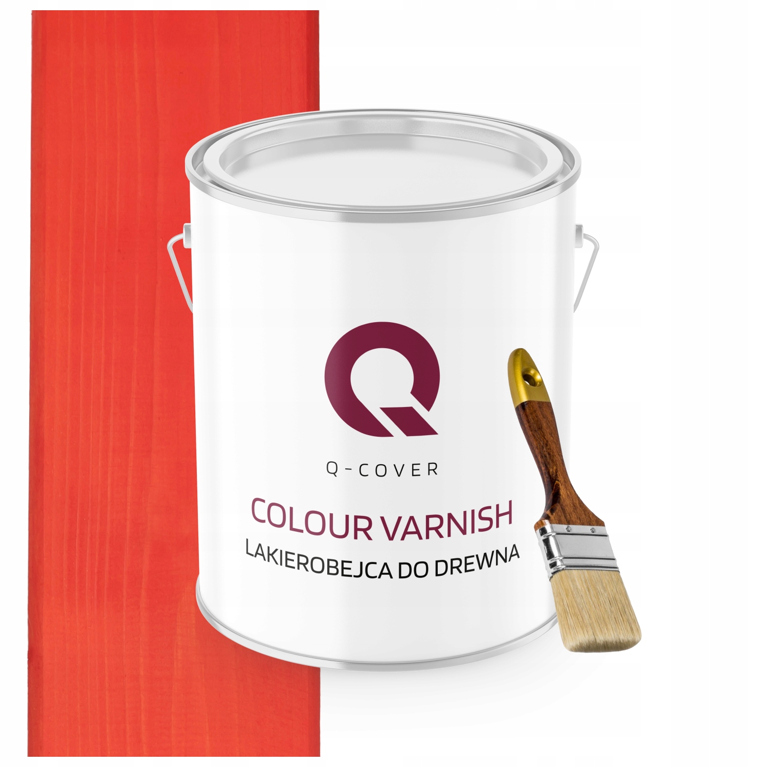Lakovník Na Dřevěné Prvky Výkonný Mrkvový Satén 2,5L+BONUS