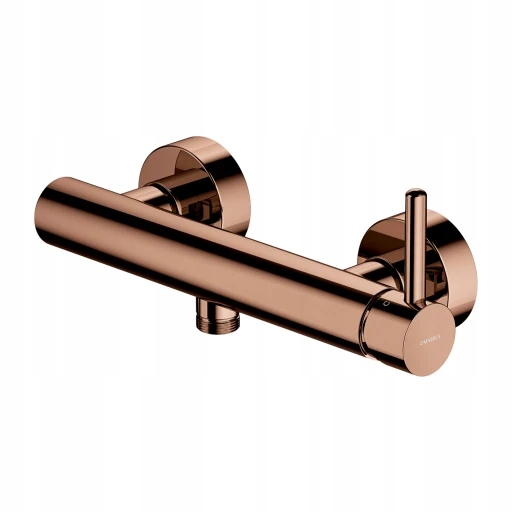 Y sprchová batéria, medený lesk