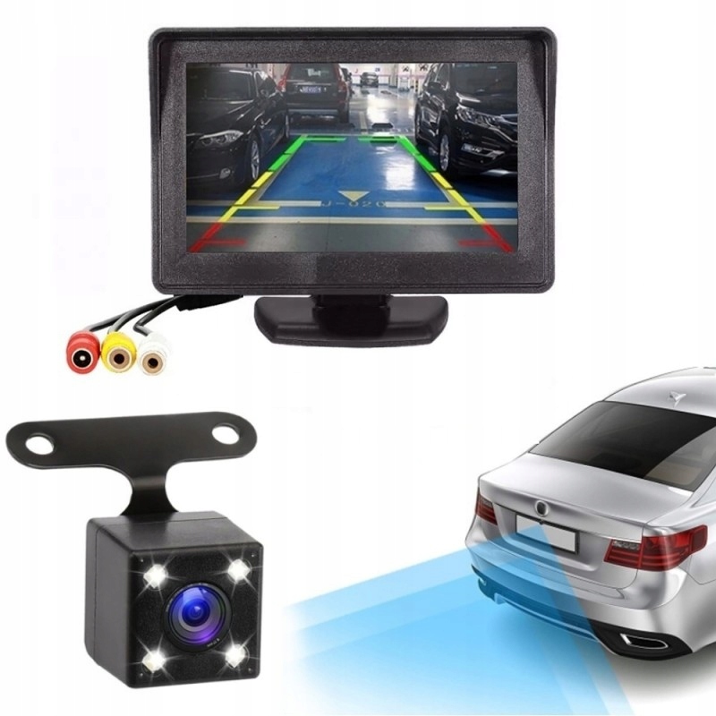 

Kamera cofania, monitor zestaw 12V