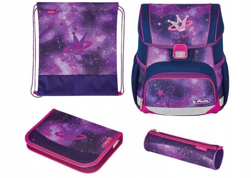 Tornister Herlitz Loop Plus Galaxy Princess farby