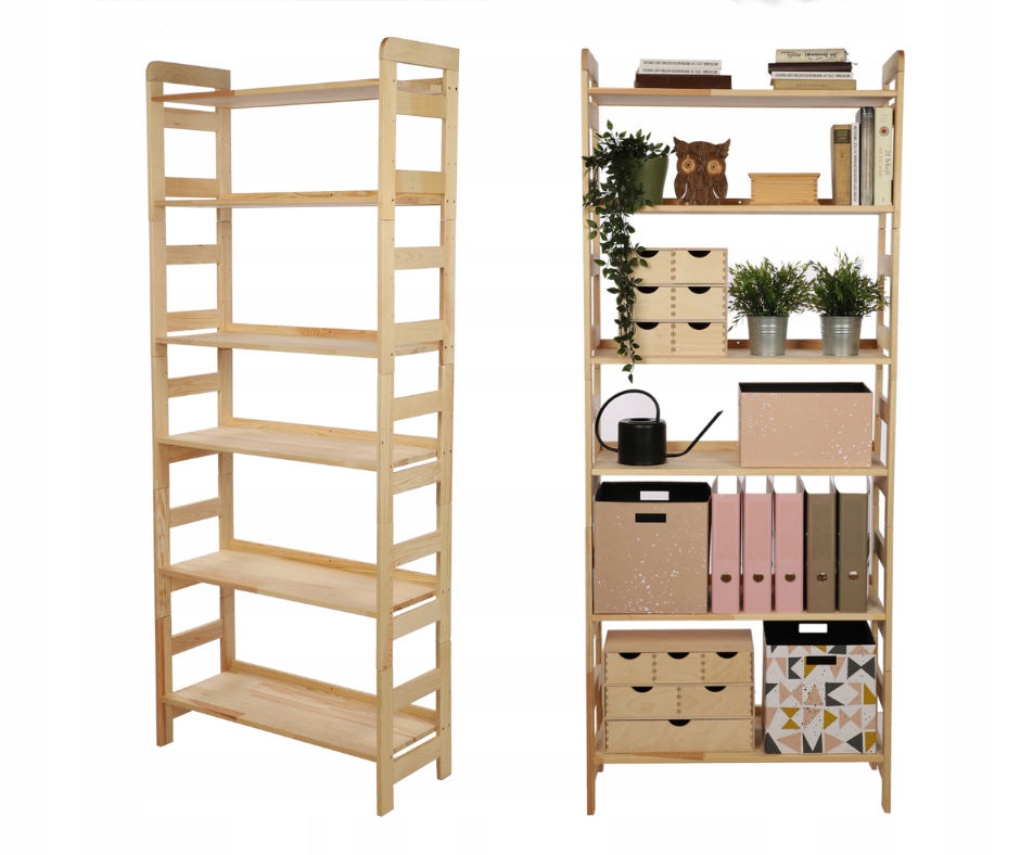 

Regał na książki Modułowy Berdo 197,6x80x34,4 6P